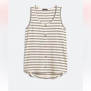 Pink Clover Evalynn Button Detail Knit Top Size L